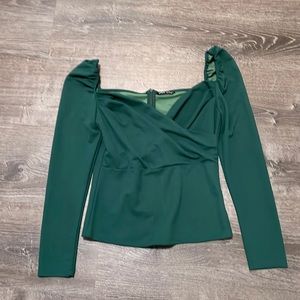 Shein long sleeve blouse